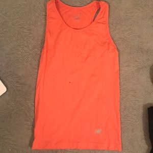 Coral New Balance workout racerback